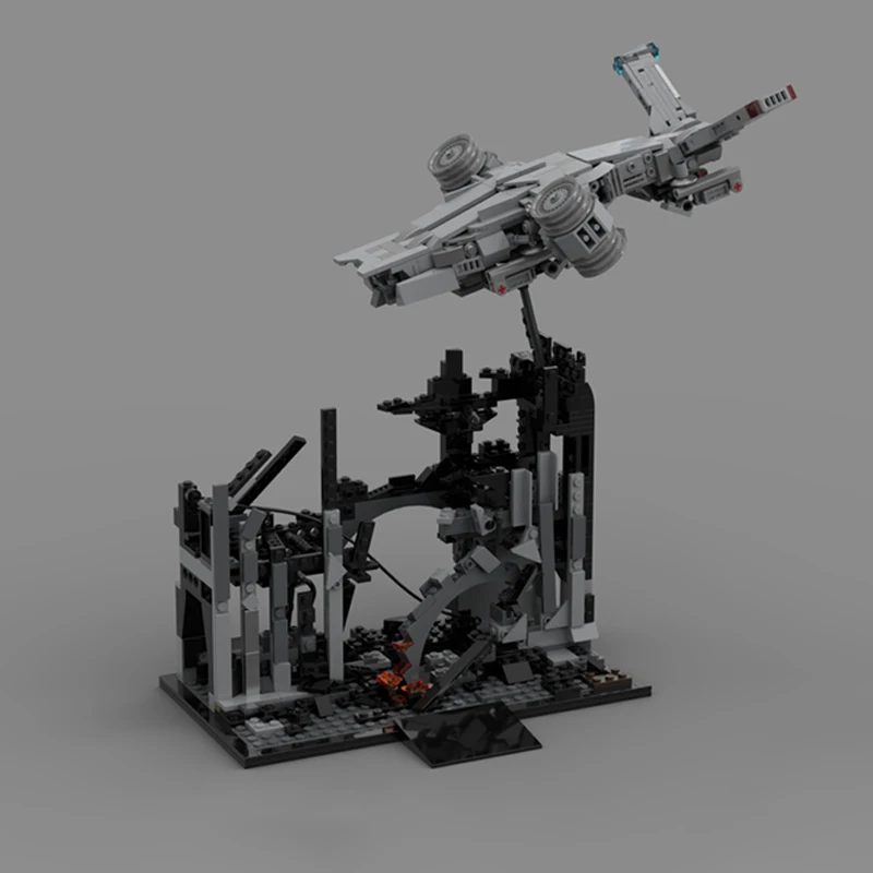 Science Hunter - 814 peças MOC Filme de Ficção