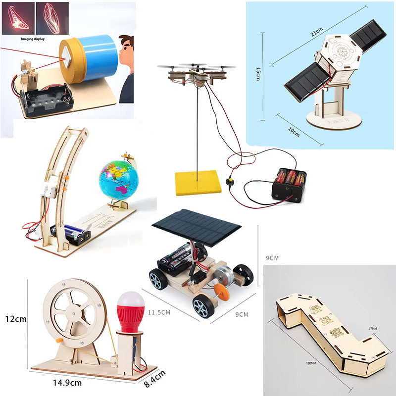 Science Project Physics - Crianças diy brinquedos científicos educativos kit
