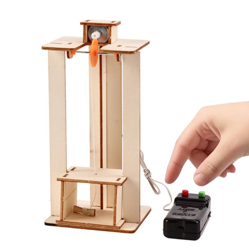 Science Diy Model - Brinquedo Educativo DIY: Modelo de Elevador