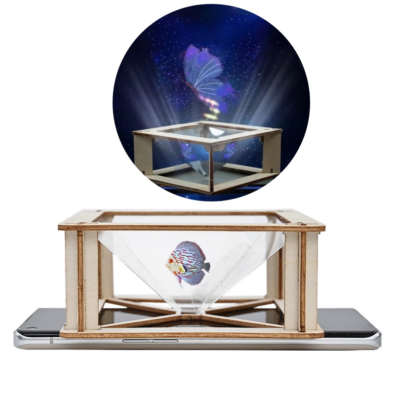Science Project - Kit Projetor Holográfico 3D DIY para