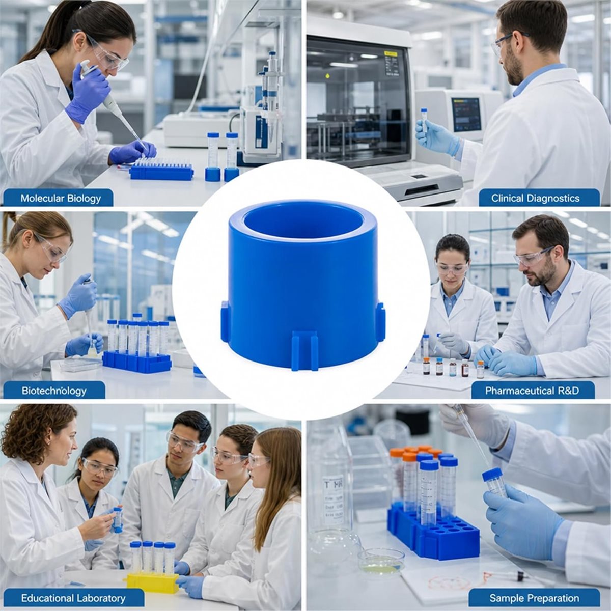Hobby Science Lab - Suporte para Tubos de Centrífuga A1381K,