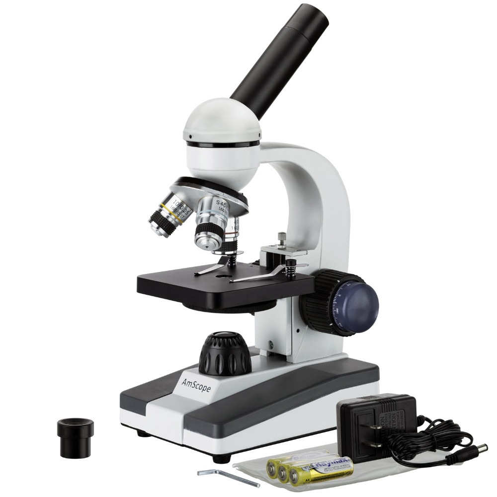 Microscópio Monocular Portátil - Microscope Compound 40X avaliação e preço