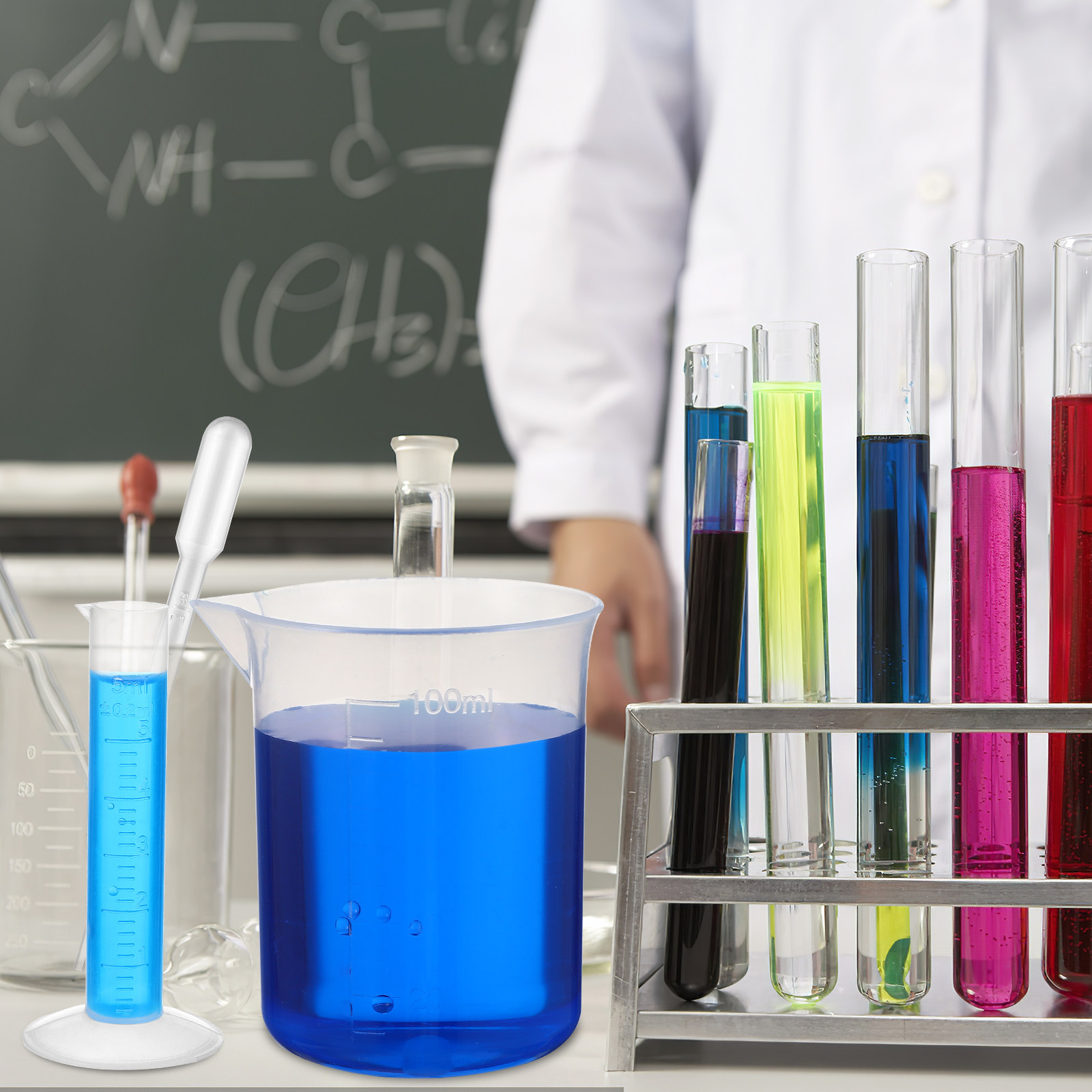 1 conjunto de cilindros gradua - Science Experiment avaliação e preço