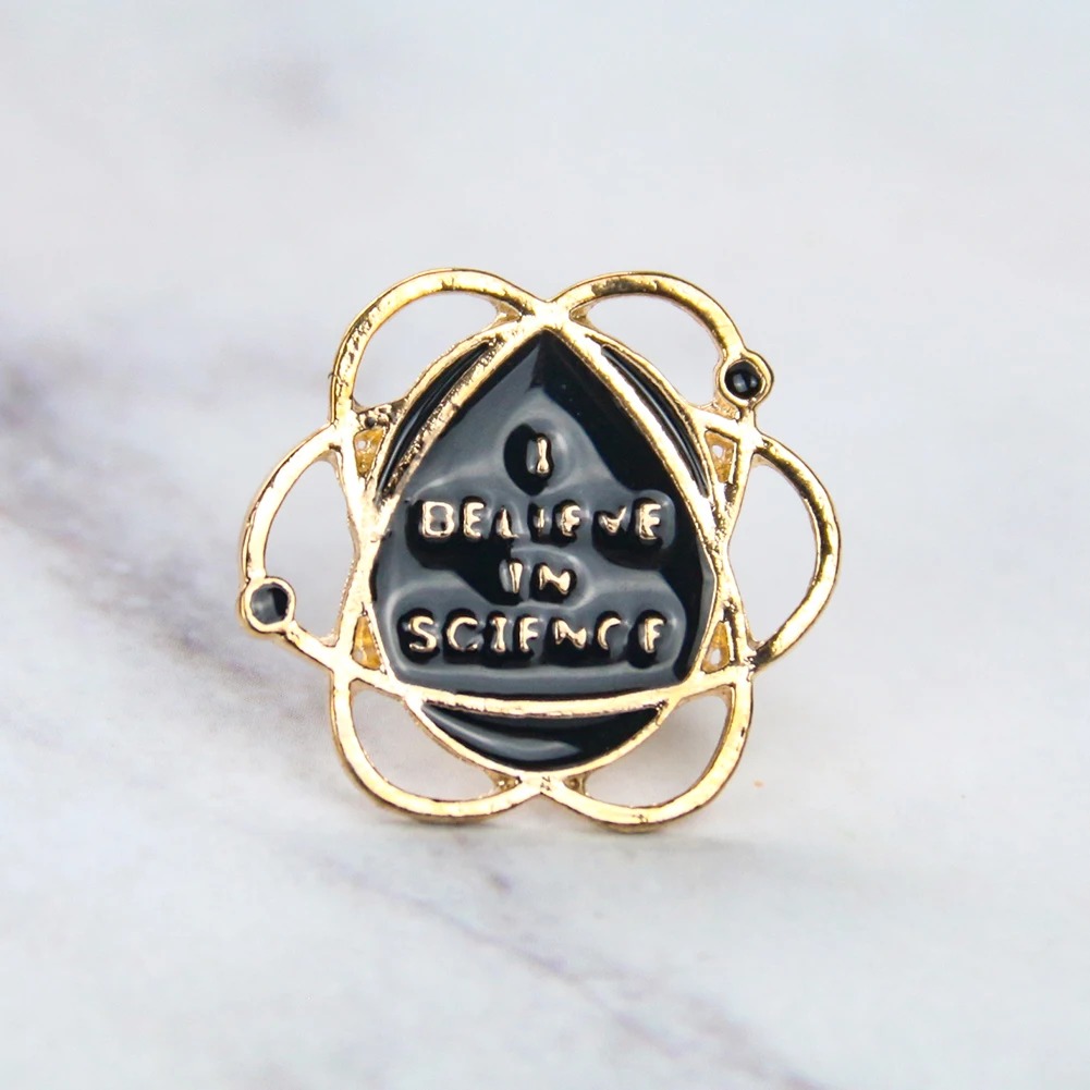 Broche de átomo com tema cient - Science Hunter avaliação e preço