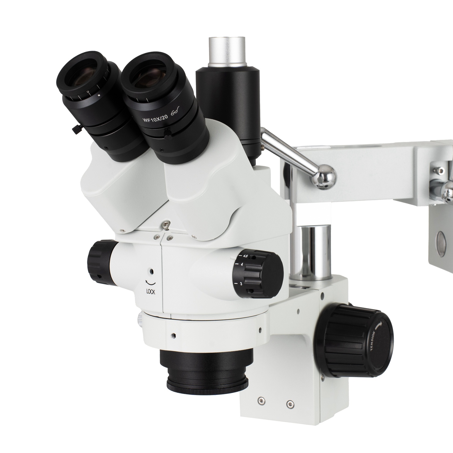 Cabeçote de Microscópio Estére - Amscope Microscope Stereo 7X-45X avaliação e preço