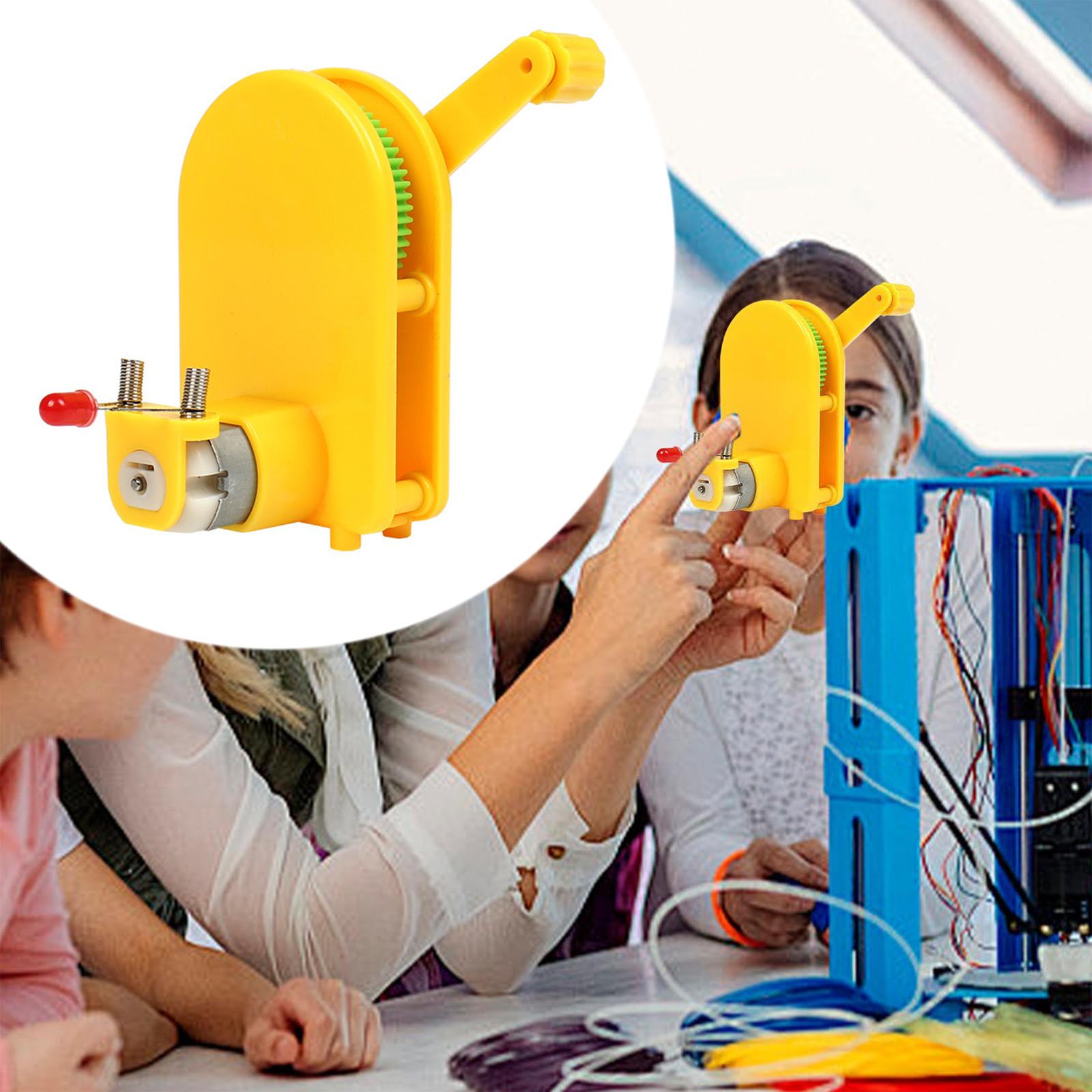 Kit gerador elétrico com maniv - Science Project Physics avaliação e preço