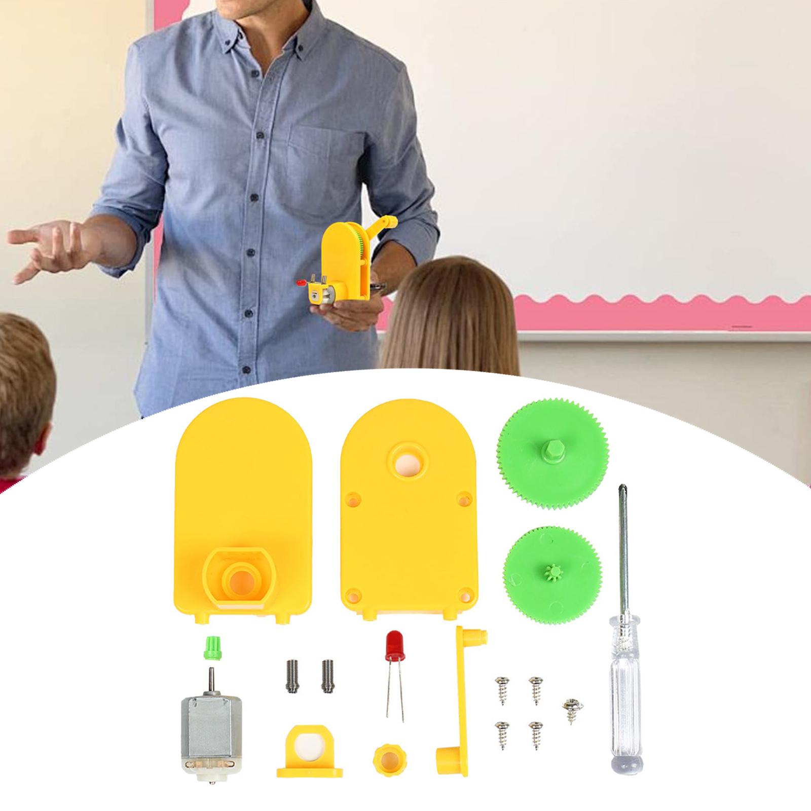 Kit gerador elétrico com maniv - Science Project Physics avaliação e preço