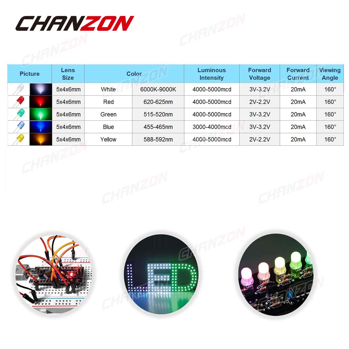 100 peças 5mm diodo led oval 5 - Hobby Is Science avaliação e preço