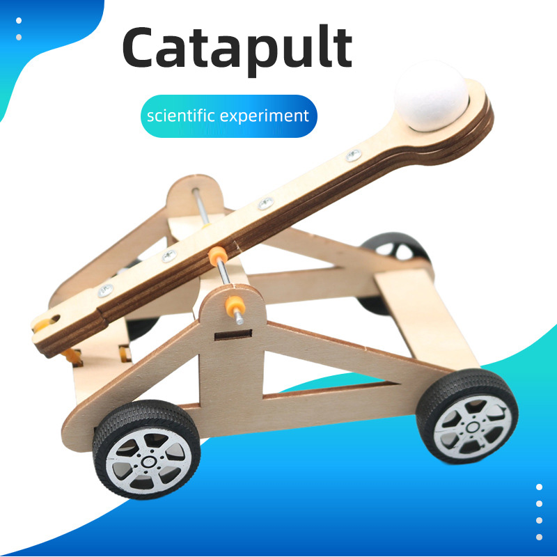 Diy catapulta brinquedo diy ki - Science Project Physics avaliação e preço