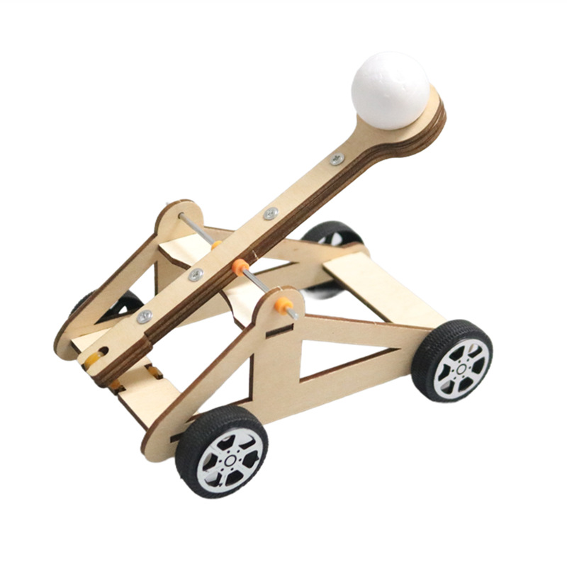 Diy catapulta brinquedo diy ki - Science Project Physics avaliação e preço