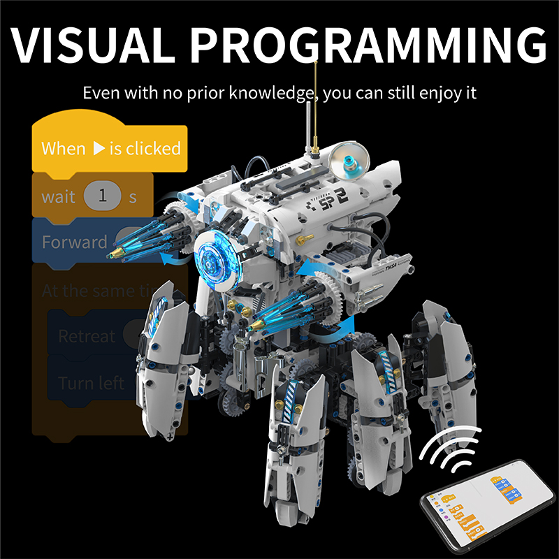 Robô Hexápode de Programação T - Science Robotics avaliação e preço