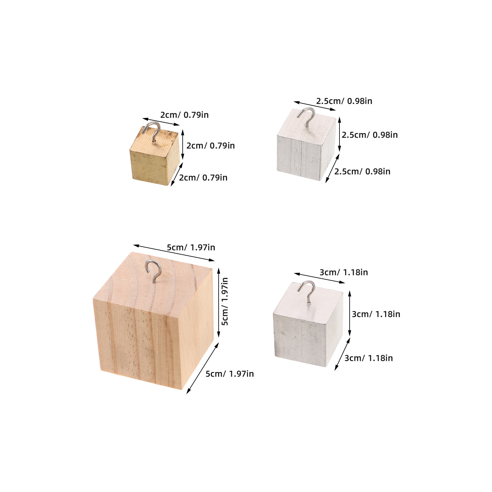 1 Conjunto de Blocos de Densid - Science Experiment avaliação e preço