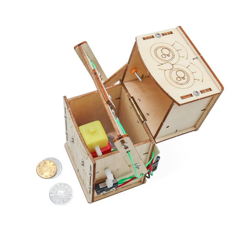 Robô de moeda elétrica de made - Science Diy Model avaliação e preço