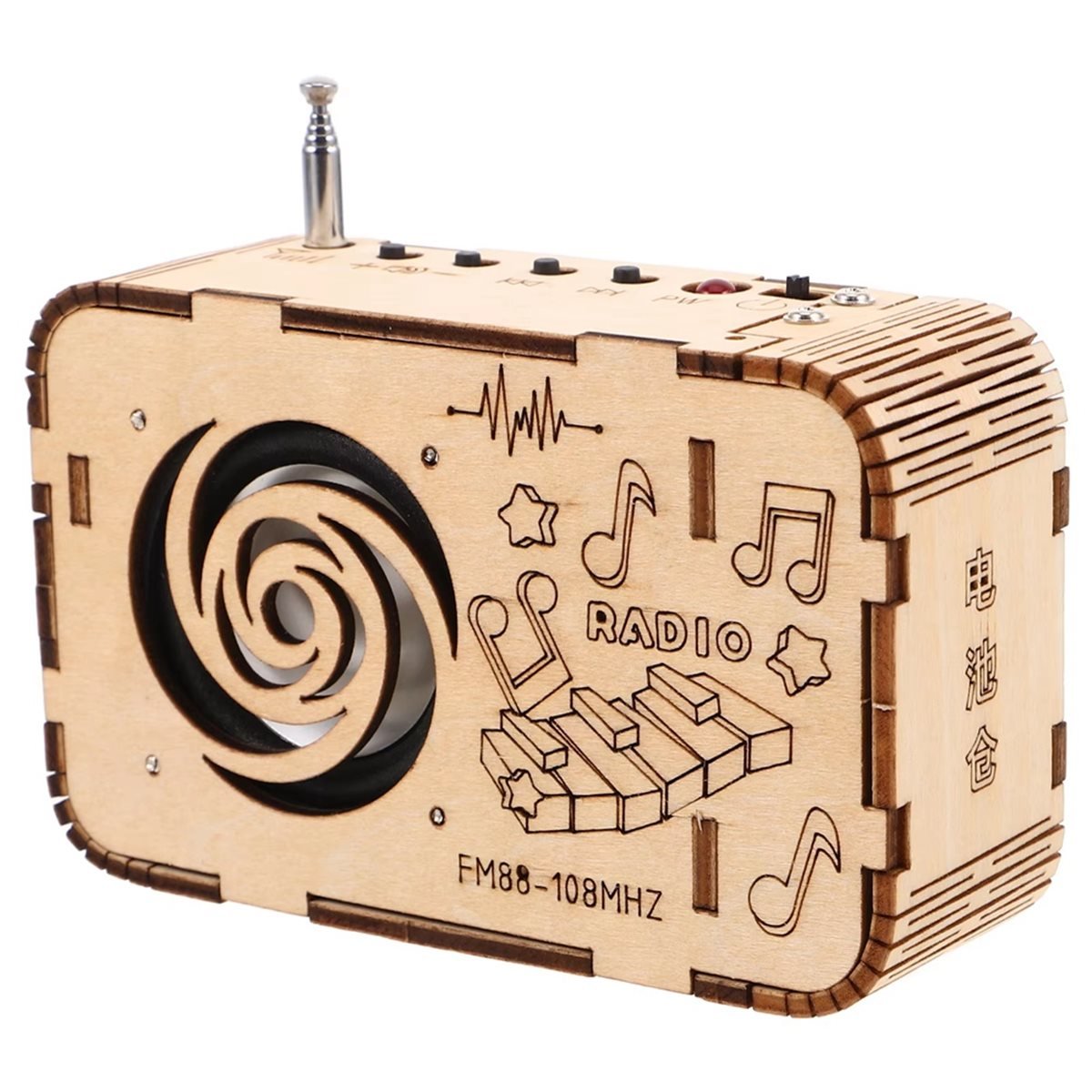 DT57 ÚLTIMO MODELO 88-108MHZ K - Science Project Physics avaliação e preço