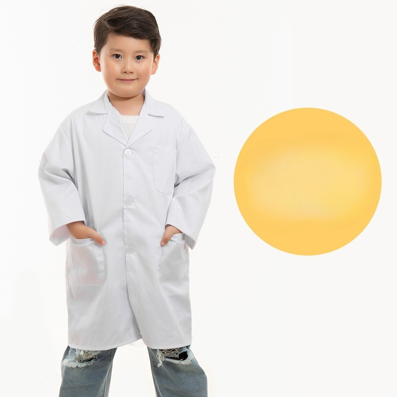Casacos brancos infantis, unif - Science Experiment avaliação e preço