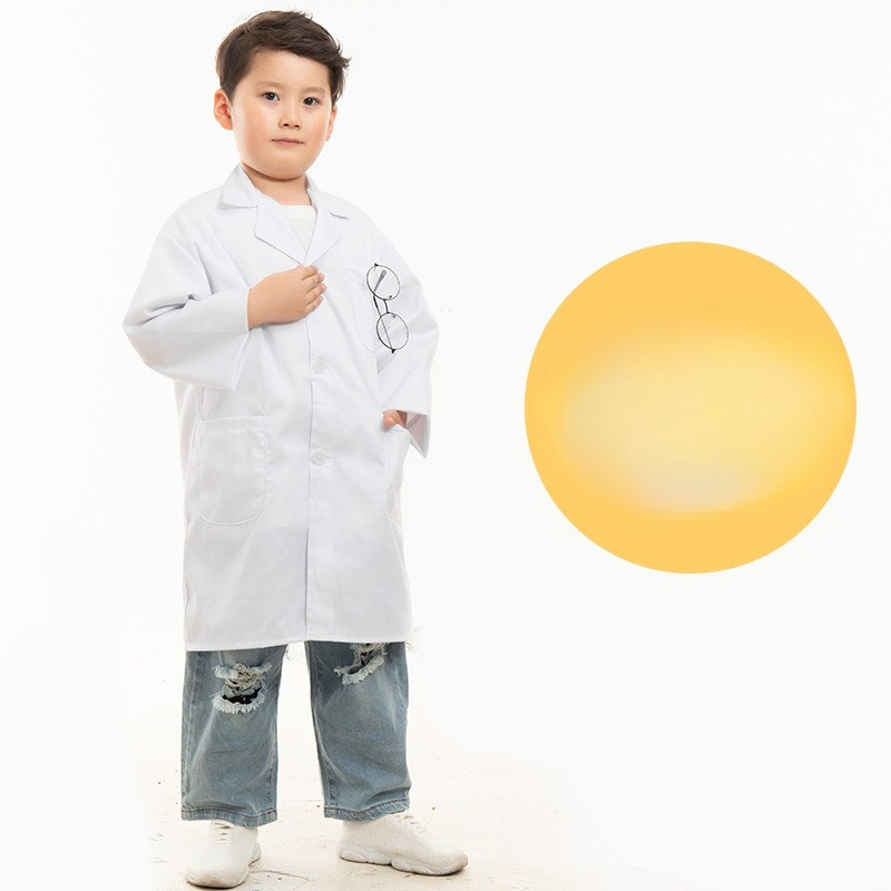 Casacos brancos infantis, unif - Science Experiment avaliação e preço