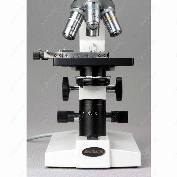 Microscópio Biológico Binocula - Amscope Microscope Compound 40X-1000X avaliação e preço
