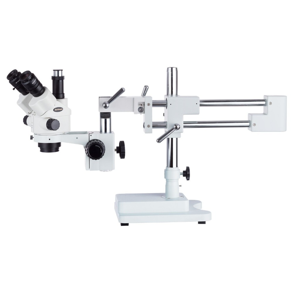 AmScope 7X-45X Microscópio est - Amscope Microscope Stereo 7X-45X avaliação e preço