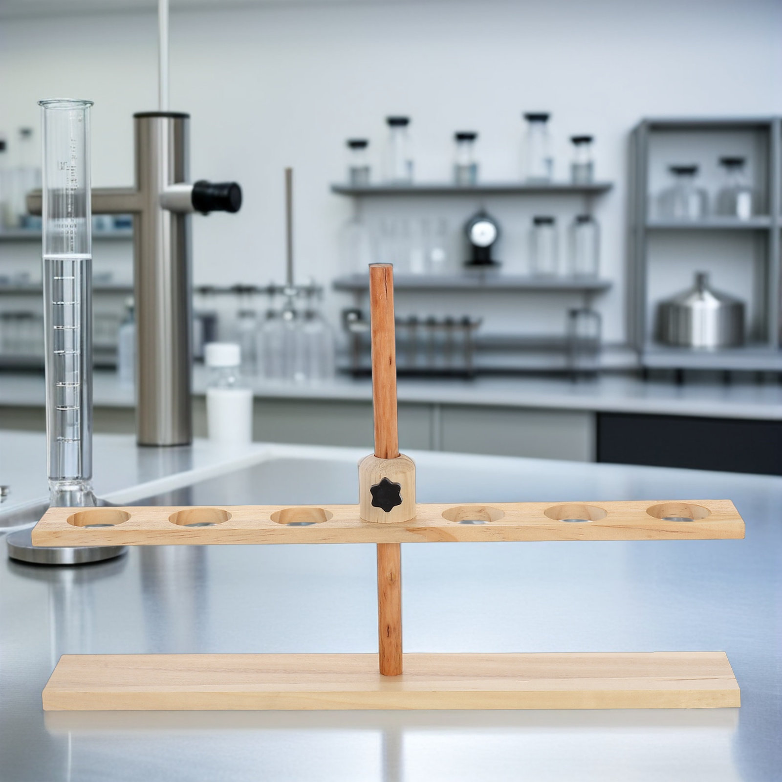 Suporte de Funil de Madeira co - Science Experiment avaliação e preço